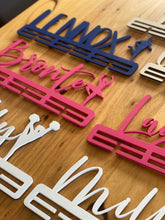 Load image into Gallery viewer, Personalised Medal Hangers
