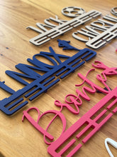 Load image into Gallery viewer, Personalised Medal Hangers