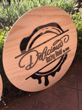 Load image into Gallery viewer, Business, Corporate or Market Signage Silver Belle Design