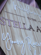 Load image into Gallery viewer, Business, Corporate or Market Signage Silver Belle Design