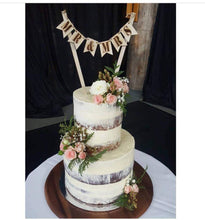 Load image into Gallery viewer, Wedding Cake Topper - Design Your Own Custom Order Silver Belle Design
