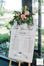 Load image into Gallery viewer, Acrylic Table Seating Plan - Gavin Silver Belle Design
