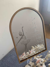 Load image into Gallery viewer, Affirmation Frame - I am Brave Silver Belle Design
