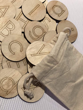 Load image into Gallery viewer, Alphabet Letters - Learning to Read Set Silver Belle Design
