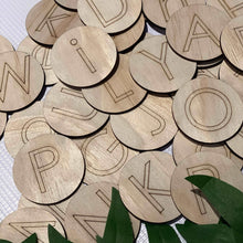 Load image into Gallery viewer, Alphabet Letters - Learning to Read Set Silver Belle Design
