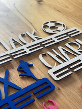 Load image into Gallery viewer, Personalised Medal Hangers
