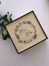 Load image into Gallery viewer, Baby Keepsake Box Silver Belle Design
