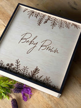 Load image into Gallery viewer, Baby Keepsake Box Silver Belle Design
