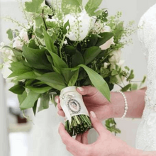 Load image into Gallery viewer, Bouquet Memory Charm Frame Silver Belle Design
