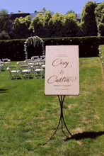 Load image into Gallery viewer, CUSTOM ORDER - Wooden Welcome Sign Silver Belle Design
