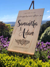 Load image into Gallery viewer, CUSTOM Wooden Welcome Sign - Design Your Own Silver Belle Design

