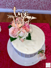 Load image into Gallery viewer, Cake Topper - Two Wild Silver Belle Design
