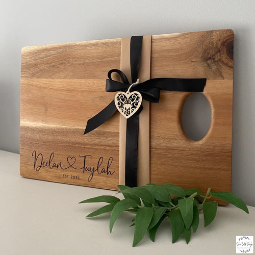 Chopping or Cheese Board - Taylah Silver Belle Design