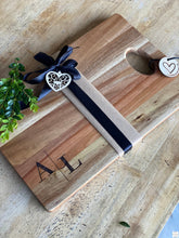 Load image into Gallery viewer, Corporate - Engraved Boards/Cheese Platters Silver Belle Design
