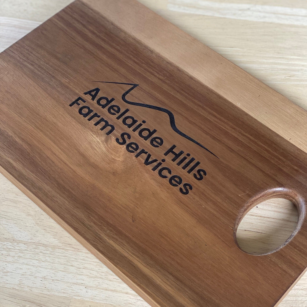 Corporate - Engraved Boards/Cheese Platters Silver Belle Design