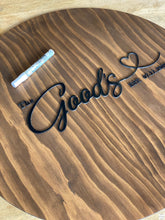 Load image into Gallery viewer, Custom Order - Guestbook Signing Board (Walnut) Silver Belle Design
