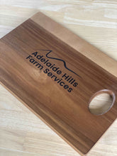 Load image into Gallery viewer, Design your Own - Engraved Chopping Board/Cheese Platter Silver Belle Design
