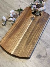 Load image into Gallery viewer, Design your Own - Engraved Chopping Board/Cheese Platter Silver Belle Design
