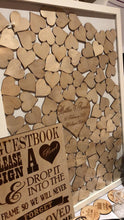 Load image into Gallery viewer, Drop Heart Frame Sign Silver Belle Design
