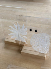 Load image into Gallery viewer, Earring Holder Silver Belle Design
