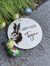 Load image into Gallery viewer, Easter Wooden Tags Silver Belle Design
