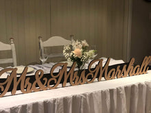 Load image into Gallery viewer, Freestanding Bridal Sign Silver Belle Design
