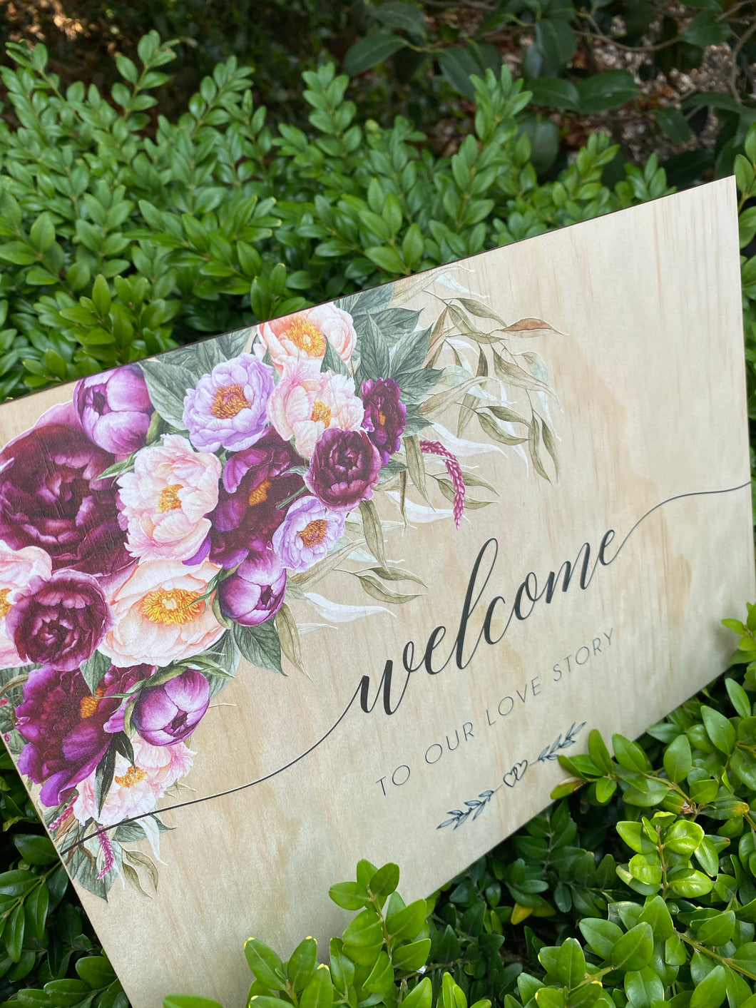 Guestbook Colour Printed Silver Belle Design