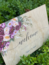 Load image into Gallery viewer, Guestbook Colour Printed Silver Belle Design
