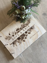 Load image into Gallery viewer, Guestbook Timber Rustic - Annalise Silver Belle Design
