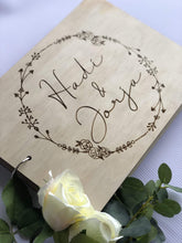 Load image into Gallery viewer, Guestbook Timber Rustic - Annalise Silver Belle Design
