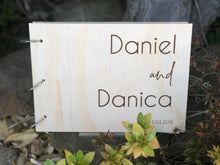 Load image into Gallery viewer, Guestbook Timber Rustic - Annalise Silver Belle Design
