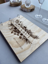 Load image into Gallery viewer, Guestbook Timber Rustic - Annalise Silver Belle Design
