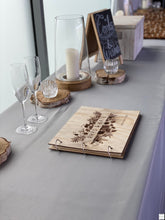 Load image into Gallery viewer, Guestbook Timber Rustic - Rhys Silver Belle Design
