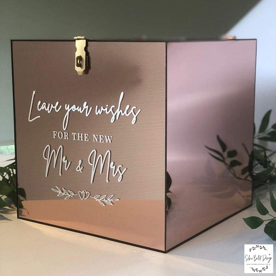 ** HIRE ONLY - Rose Gold Extra Large Wishing Well ** PICK UP LAUNCESTON, TAS Silver Belle Design
