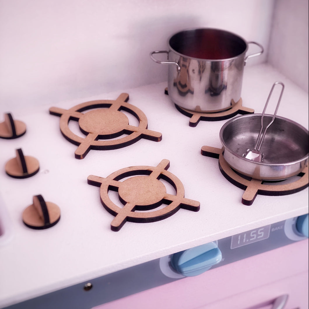 Kids Kitchen Playset Silver Belle Design