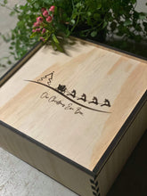 Load image into Gallery viewer, Our Christmas Eve Boxes Silver Belle Design
