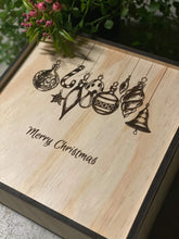 Load image into Gallery viewer, Our Christmas Eve Boxes Silver Belle Design
