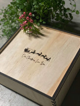 Load image into Gallery viewer, Our Christmas Eve Boxes Silver Belle Design
