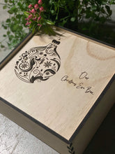 Load image into Gallery viewer, Our Christmas Eve Boxes Silver Belle Design
