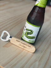 Load image into Gallery viewer, Personalised Engraved Bottle Openers Silver Belle Design
