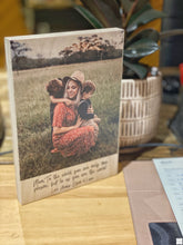 Load image into Gallery viewer, Photo Blocks - Mother&#39;s Day Silver Belle Design
