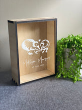 Load image into Gallery viewer, Sand Ceremony Box - Custom Design Silver Belle Design
