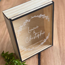Load image into Gallery viewer, Sand Ceremony Box - Custom Design Silver Belle Design
