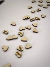 Load image into Gallery viewer, Scatter Sprinkle Hearts - Table Decoration Silver Belle Design
