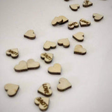Load image into Gallery viewer, Scatter Sprinkle Hearts - Table Decoration Silver Belle Design
