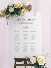 Load image into Gallery viewer, Table Seating Plan - Anna Design Silver Belle Design

