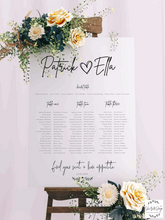 Load image into Gallery viewer, Table Seating Plan - Ella Design Silver Belle Design
