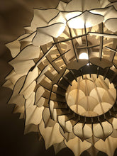 Load image into Gallery viewer, Tear Drop Light Fitting Silver Belle Design
