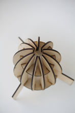 Load image into Gallery viewer, Timber 3D Laser Cut Rocket Ship Silver Belle Design
