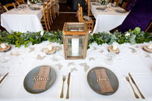 Load image into Gallery viewer, Timber Place Names or Place Settings Silver Belle Design
